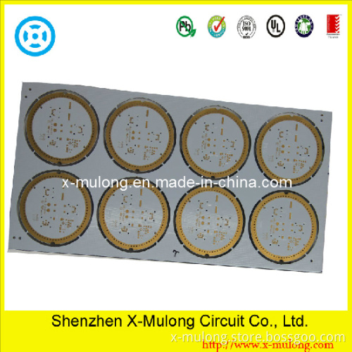 2layer Board, Tg170, 1.8mm Thickness, White Soldermask, Yellow Legend.